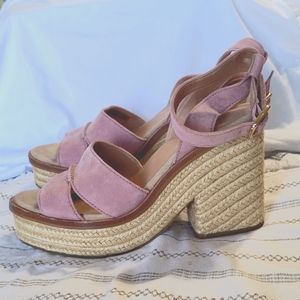 UGG Block heel sandal, Pink, 10